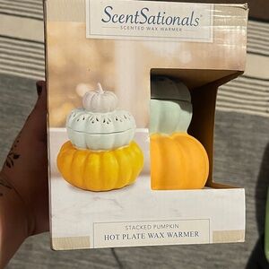 Stacked Pumpkin Wax Warmer -